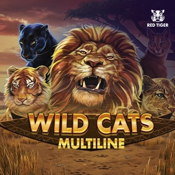 Redtiger : Wild Cats Multiline - BOYBET168